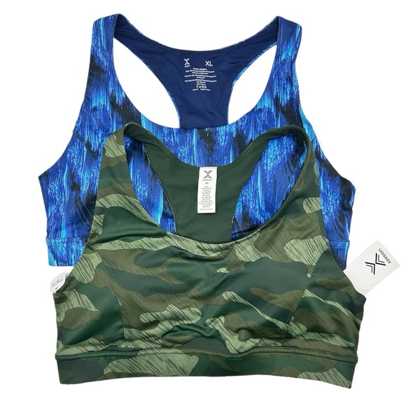 Xersion Medium Support Sports Bra Set of 2 Size XL - Picture 2 of 10